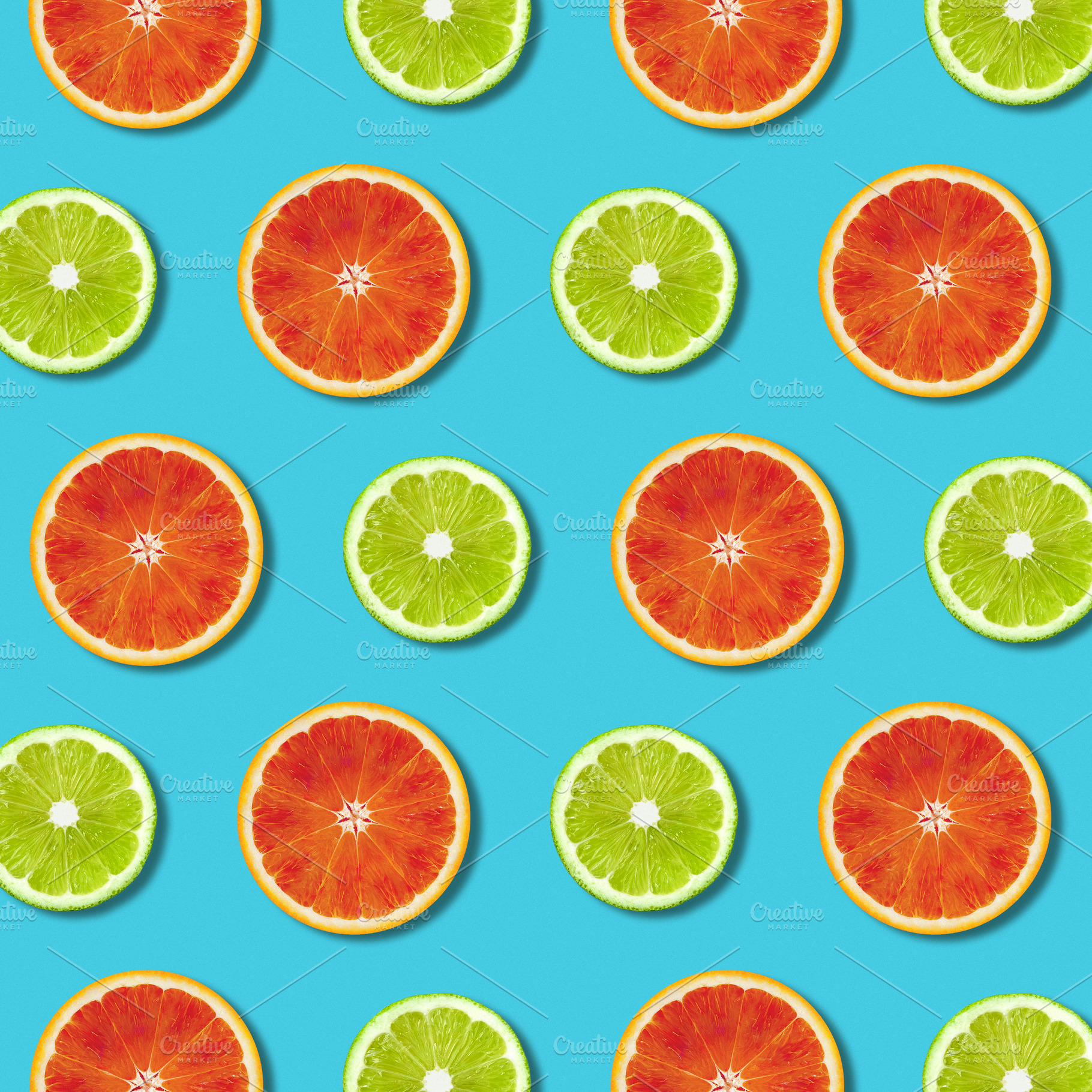 Vibrant citrus fruit food background, a Food & Drink Photo by BOOCYS