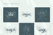 Spring Collection, a Background Graphic by Anna's Lettering (Thumbnail 10 of 14)
