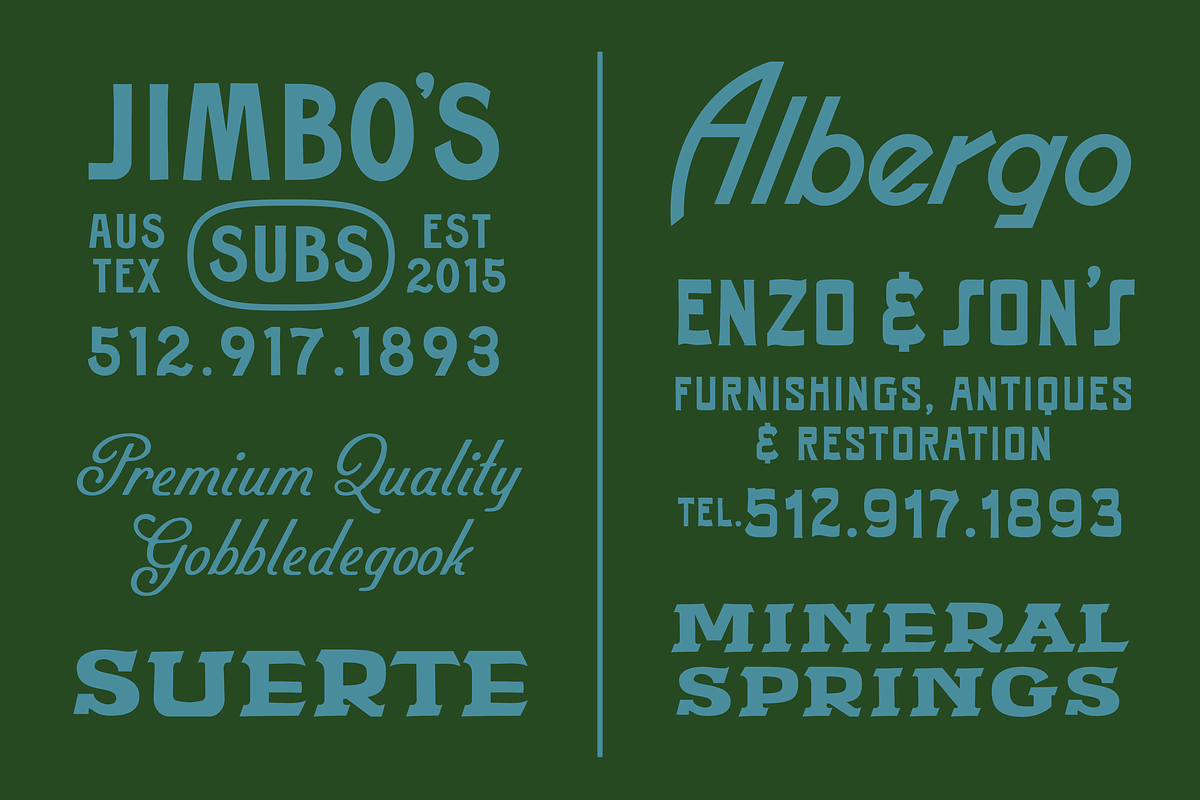 SAMPLE FONT COLLECTION VOL. 1, a Handwritten Font by SAMPLE (Photo 2 of 4)