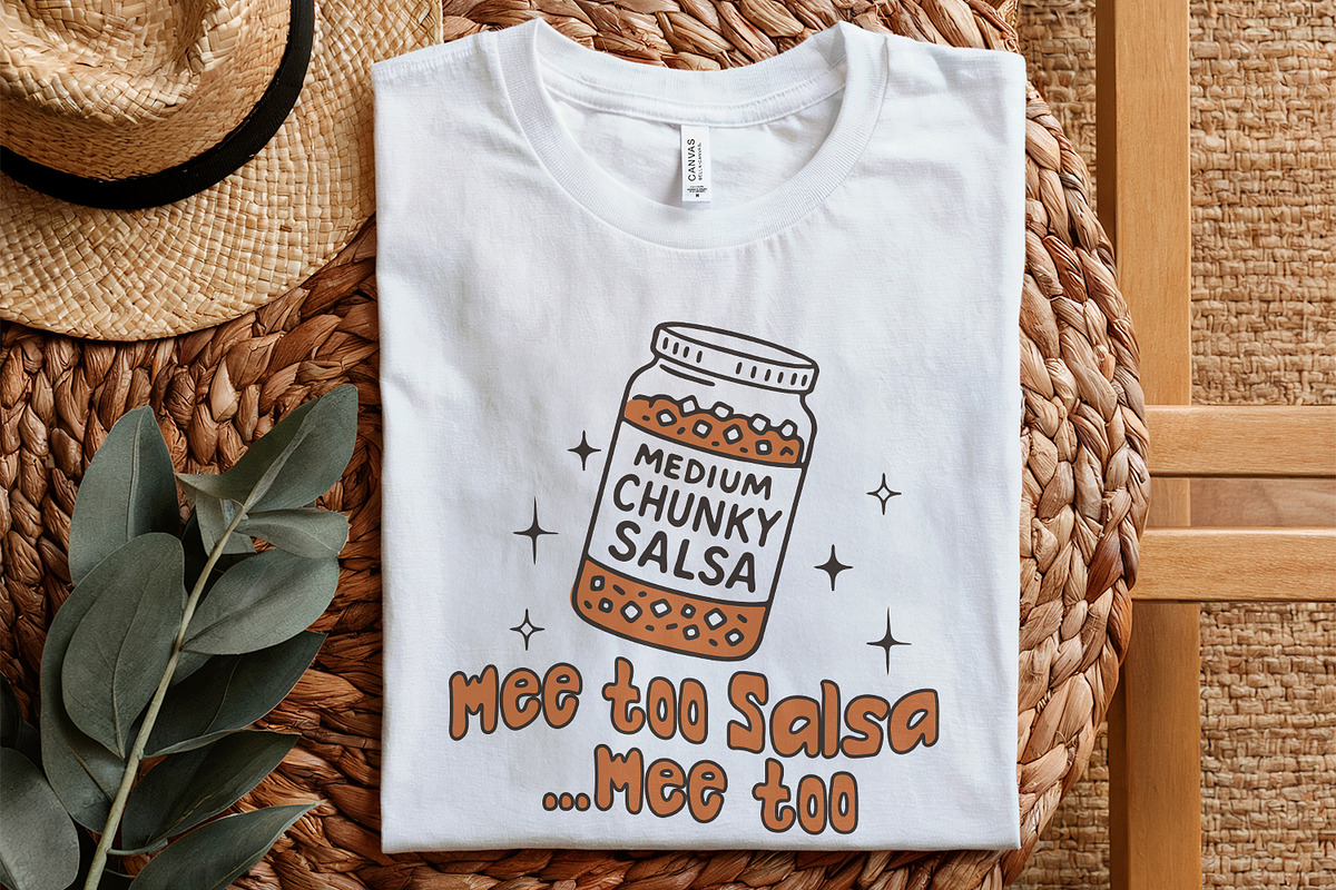 Funny Salsa Tee PNG, Chunky Salsa, an Illustration by SharpMarketplace (Photo 5 of 9)