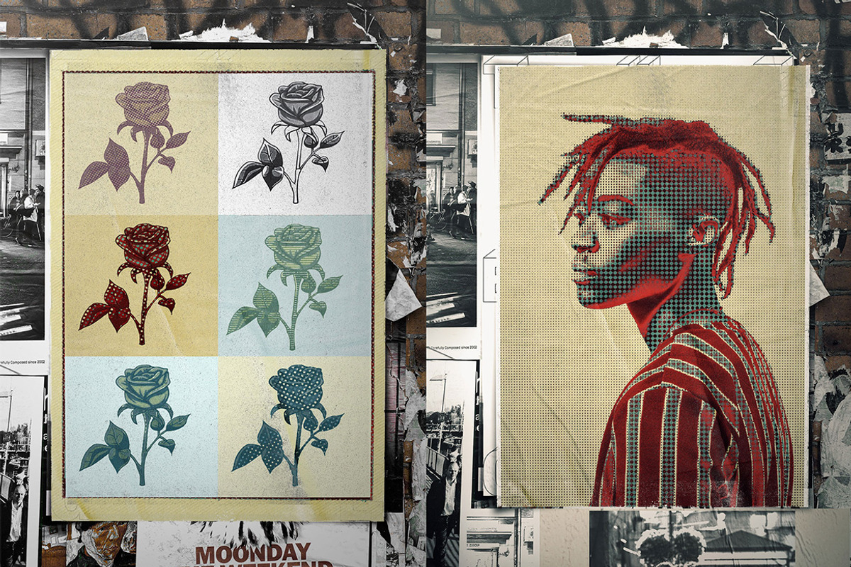 Old Wild West Wanted Poster Mock-ups, an Advertising Mockup by Giallo (Photo 30 of 30)