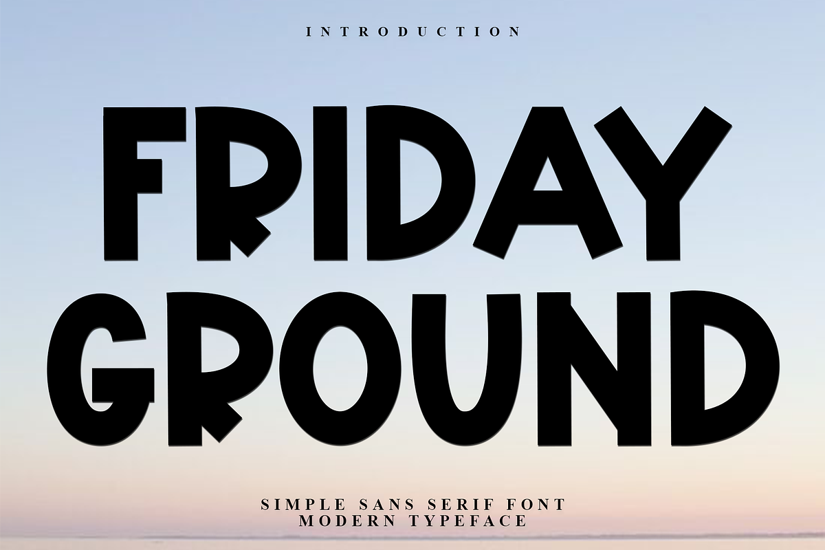 Friday Ground, a Script Font by FreshTypeINK (Photo 1 of 8)