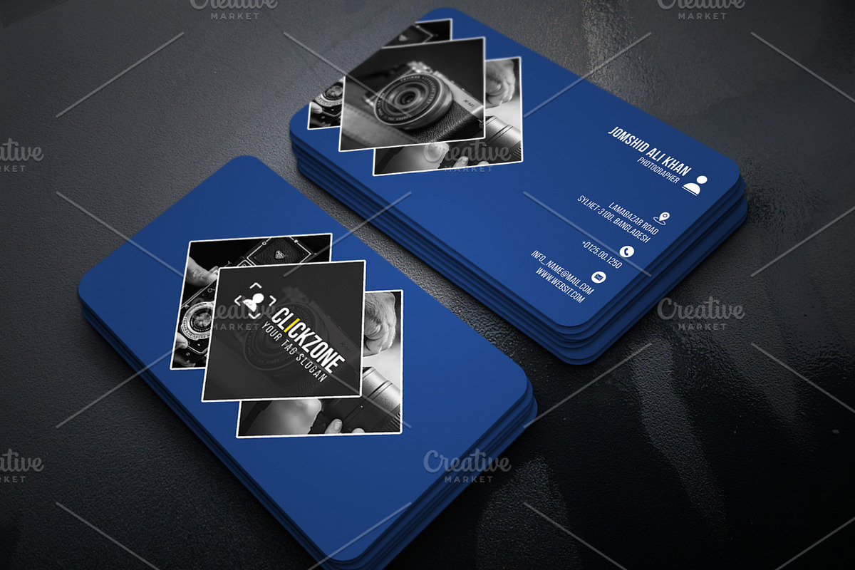 Photography Business Card, a Business Card Template by Helal Shop (Photo 5 of 6)