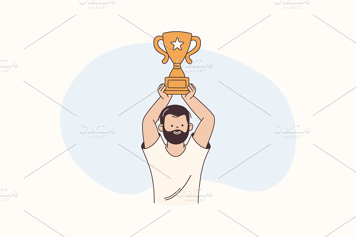 Reward Success Illustration, an Object Graphic by Jump Studio (Photo 14 of 14)