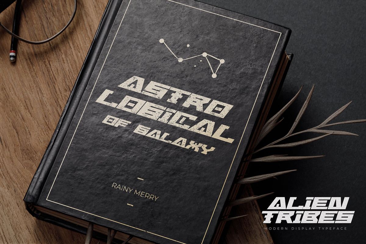 ALIEN TRIBES - Modern Display Typefa, a Font by Gassstype (Photo 3 of 8)