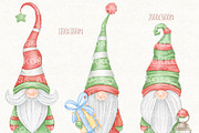 Christmas Clipart, Cute Santa Claus, an Illustration by ekossa_art (Thumbnail 7 of 9)