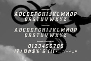 Reztor - Modern Sport Display Font, a Sans Serif Font by Flawless And Co (Thumbnail 9 of 10)