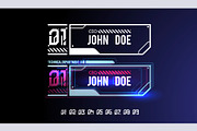 Set of futuristic Callouts, an Object Graphic by Andrew_Derr (Thumbnail 3 of 6)