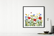 Wild herbs. Wildflowers in summer, a Decorative Illustration by irina.vaneeva (Thumbnail 2 of 8)