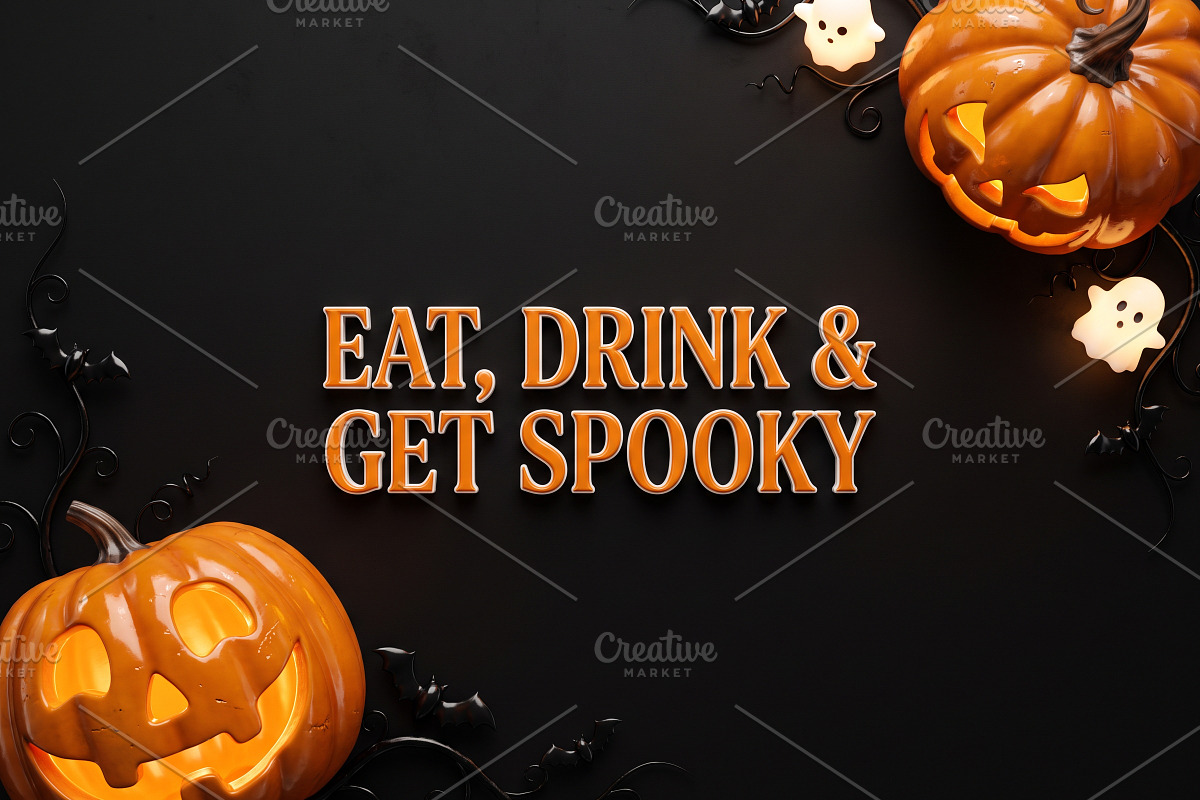 Happy Halloween Typography Design, a Holiday Photo by hkmonir (Photo 17 of 21)