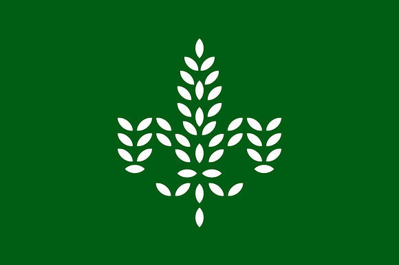 Fleur De Lis Leaves Logo preview 2