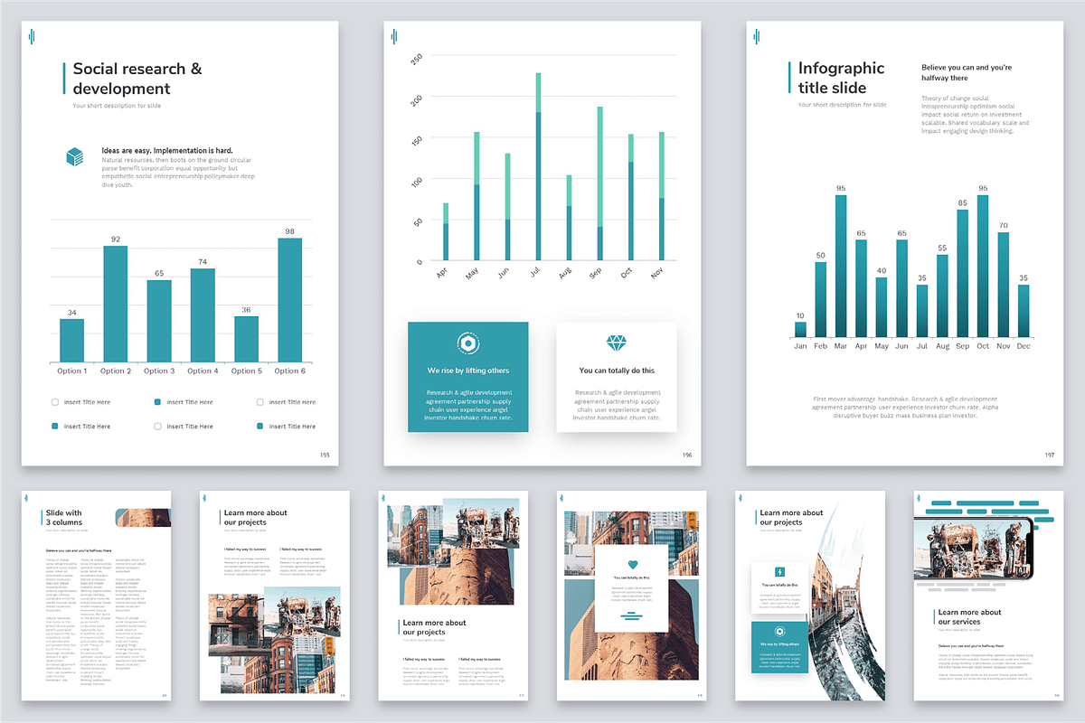 Shift Powerpoint Template - US & A4, a Presentation Template by Reshapely (Photo 24 of 25)