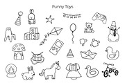 Kids’s Line Doodles, an Illustration by ElenaPlatovaArt (Thumbnail 3 of 9)