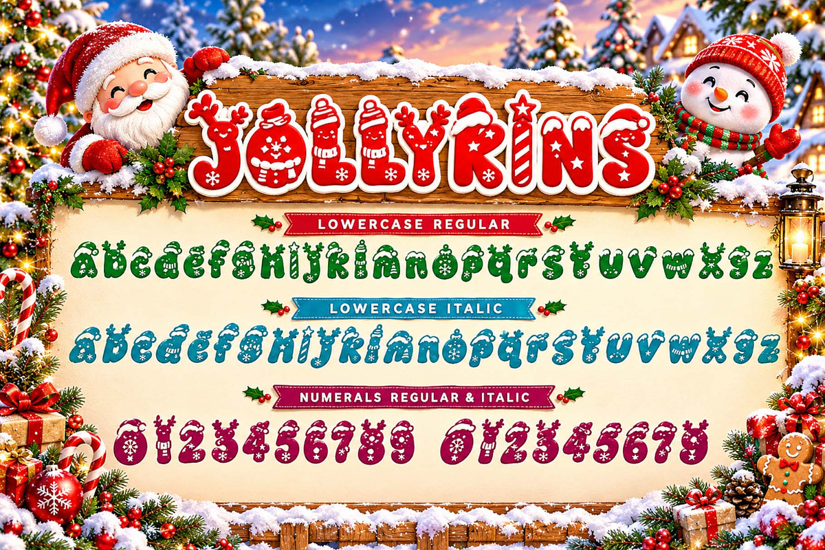 Jollykins, a Blackletter Font by Yoga Letter (Photo 6 of 8)