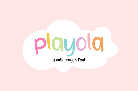 Playola Sans - Crayon Font