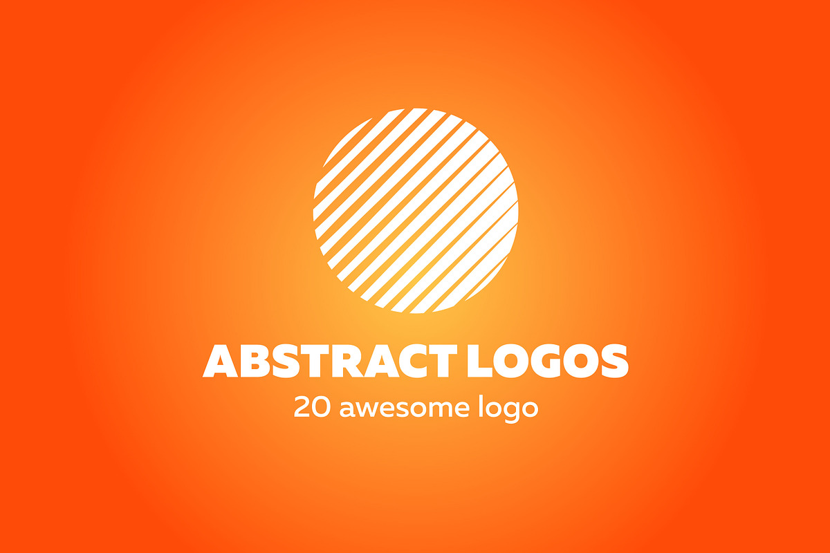 20 abstract logo, a Branding & Logo Template by airunreal (Photo 1 of 4)