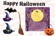 Halloween girls clipart,Witches PNG, an Illustration by chilipapers (Thumbnail 4 of 5)