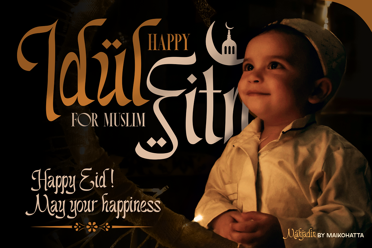Mahjadin - Arabic Style Font, a Handwritten Font by MaikoHatta (Photo 2 of 7)