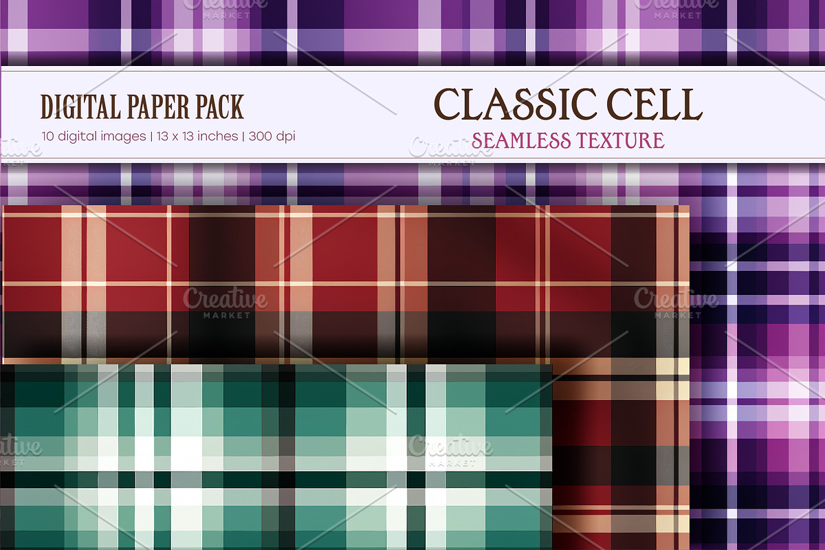 Seamless Texture Classic Cell., a Texture Graphic by KENO Mascots (Photo 2 of 4)