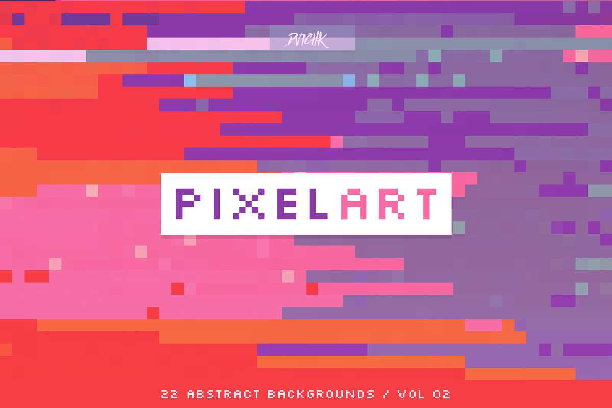 Pixel Art Colorful Backgrounds V02, a Graphic by dvtchk (Photo 2 of 7)
