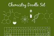 Chemistry Doodle Set, an Education Illustration by Albert Does Stuff (Thumbnail 1 of 2)