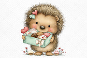 Whimsical Valentine Sweet Animals, an Illustration by Craft Nest (Thumbnail 11 of 11)