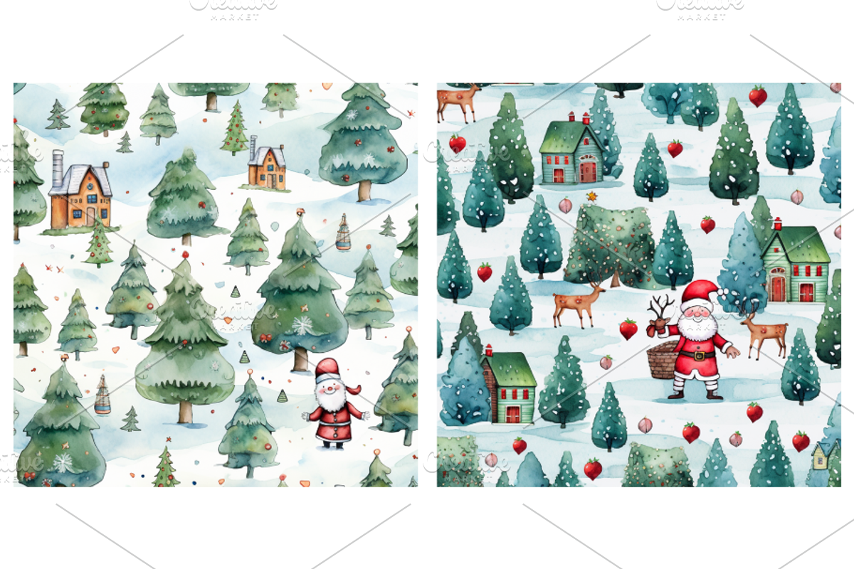 Christmas Card Design Bundle 18, a Card Template by Jay Major Designs (Photo 7 of 10)