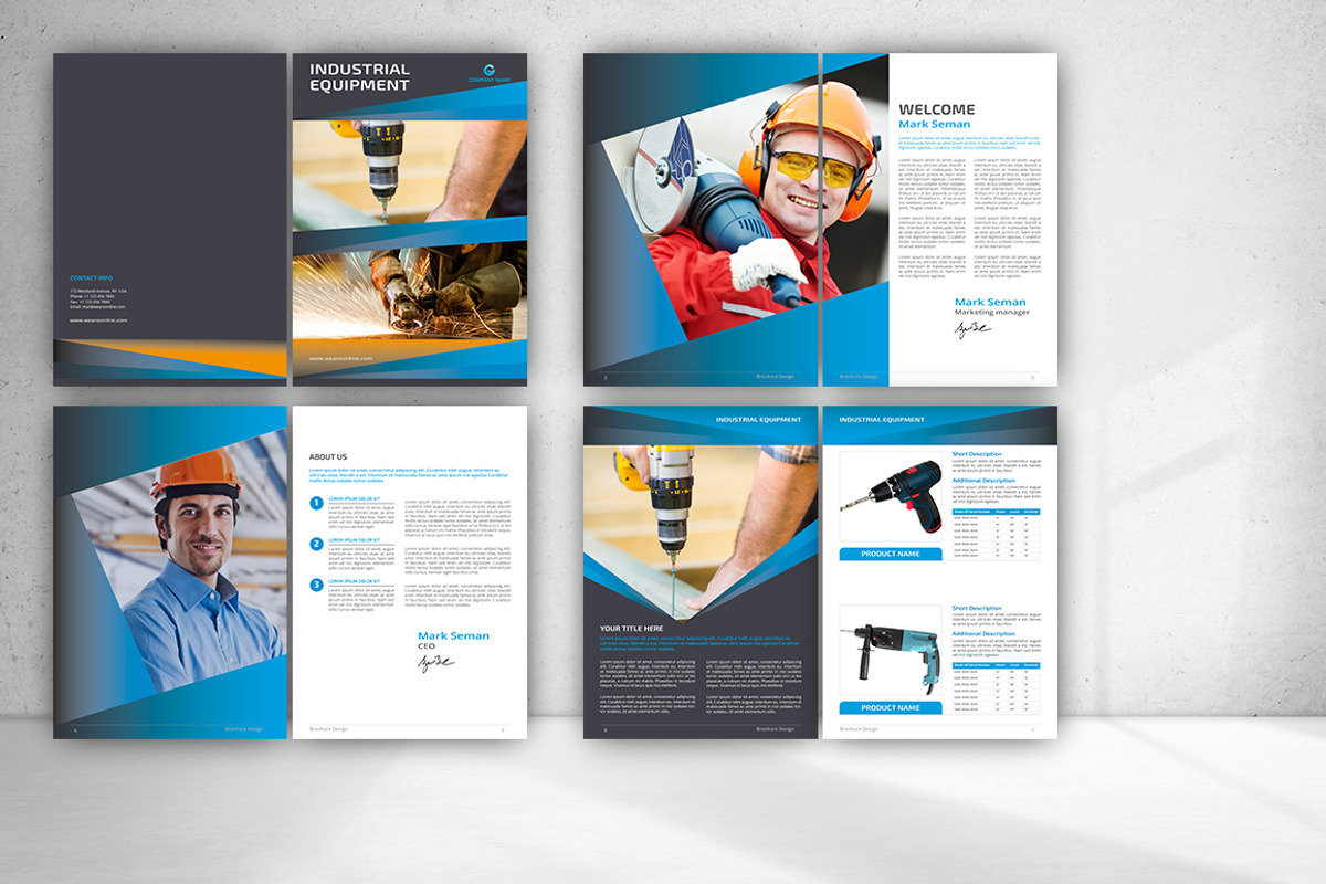 Product Catalog, a Brochure Template by design_pick (Photo 2 of 17)