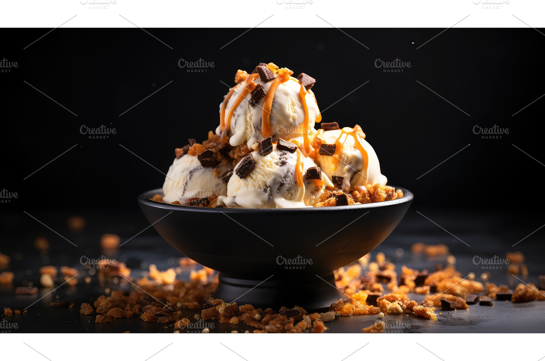 coffee dairy ice cream ai generated, a Background Photo by pikepicture