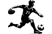Football & Soccer SVG Bundle, an Object Graphic by Designer_Momina (Thumbnail 11 of 13)