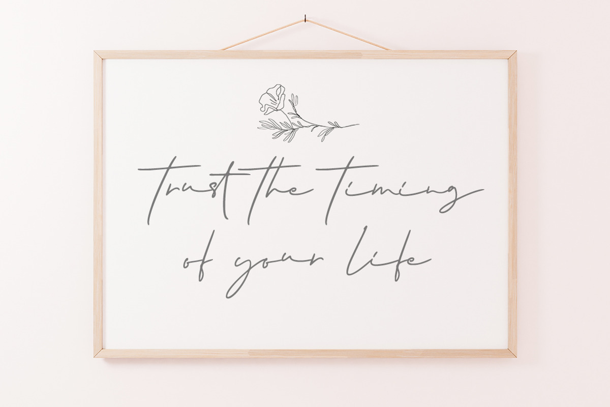 Winderlust - a Handwritten Font, a Script Font by Vava Aryanto (Photo 3 of 12)