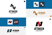 Set of Letter A initial logo designs, a Branding & Logo Template by Lucky Creative (Thumbnail 2 of 5)