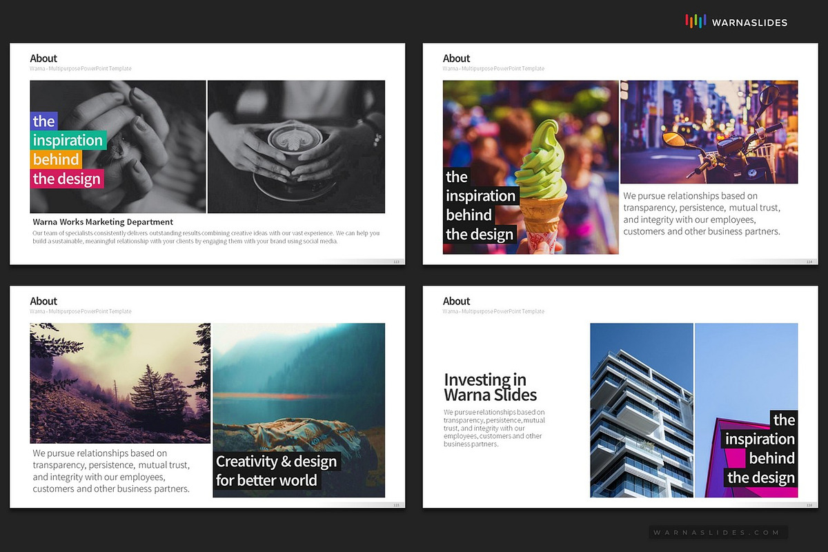 Company Profile PowerPoint Templates, a Presentation Template by Warna Works (Photo 21 of 36)