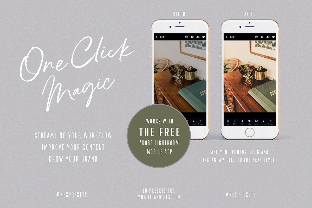 OLIVE TONES LIGHTROOM PRESETS, an Action Add-On by Nes Design Co (Photo 2 of 12)