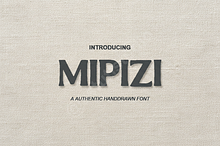 Mipizi | Elegant Luxury Serif Typefa