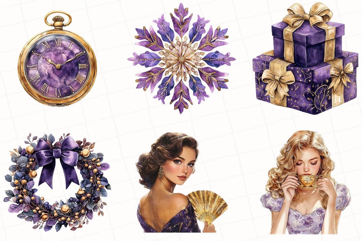 Christmas Sublimation PNG Clipart, an Illustration by OK Design (Photo 3 of 5)