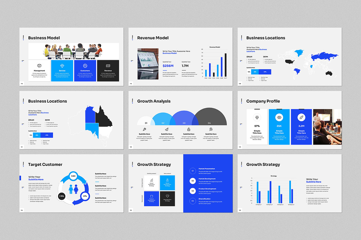 Pitch Deck PowerPoint Template, a Presentation Template by CreativeSlides (Photo 18 of 41)
