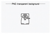 Expresso Machine Icons Set, an Outline Icon by Designfour (Thumbnail 6 of 7)
