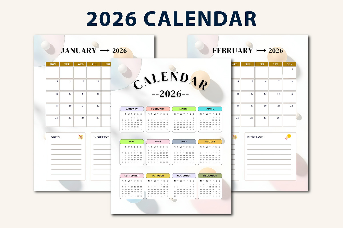 26–27 Ultimate All-in-One Bundle, a Stationery Template by Designmela01 (Photo 4 of 20)