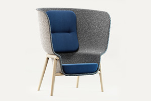 DeVorm Pod PET Felt Privacy Chair