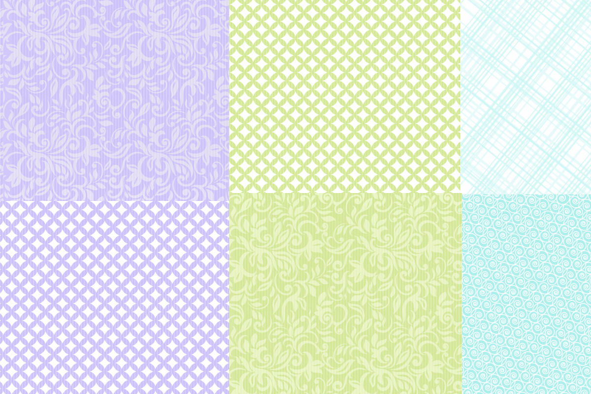 20 Springtime Pastel Papers.Set 2 preview 3