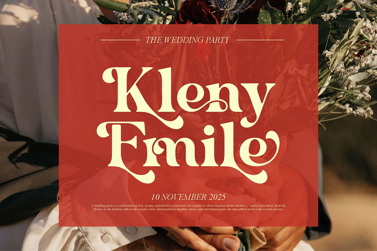 Saglary || Vintage Retro Serif Font, a Serif Font by Ermedia Studio (Photo 4 of 10)