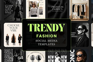 Fashion Instagram Templates