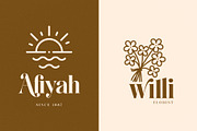 Bosting Elegant Ligature Serif Font, a Serif Font by Graphicxell (Thumbnail 3 of 10)