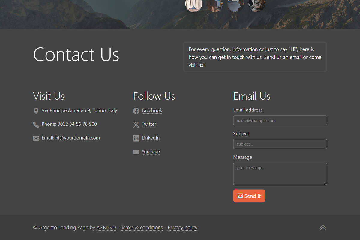 Argento: Product Landing Page, a Bootstrap Template by azmind (Photo 8 of 8)