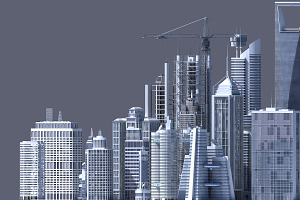 3D Generic Skyscrapers