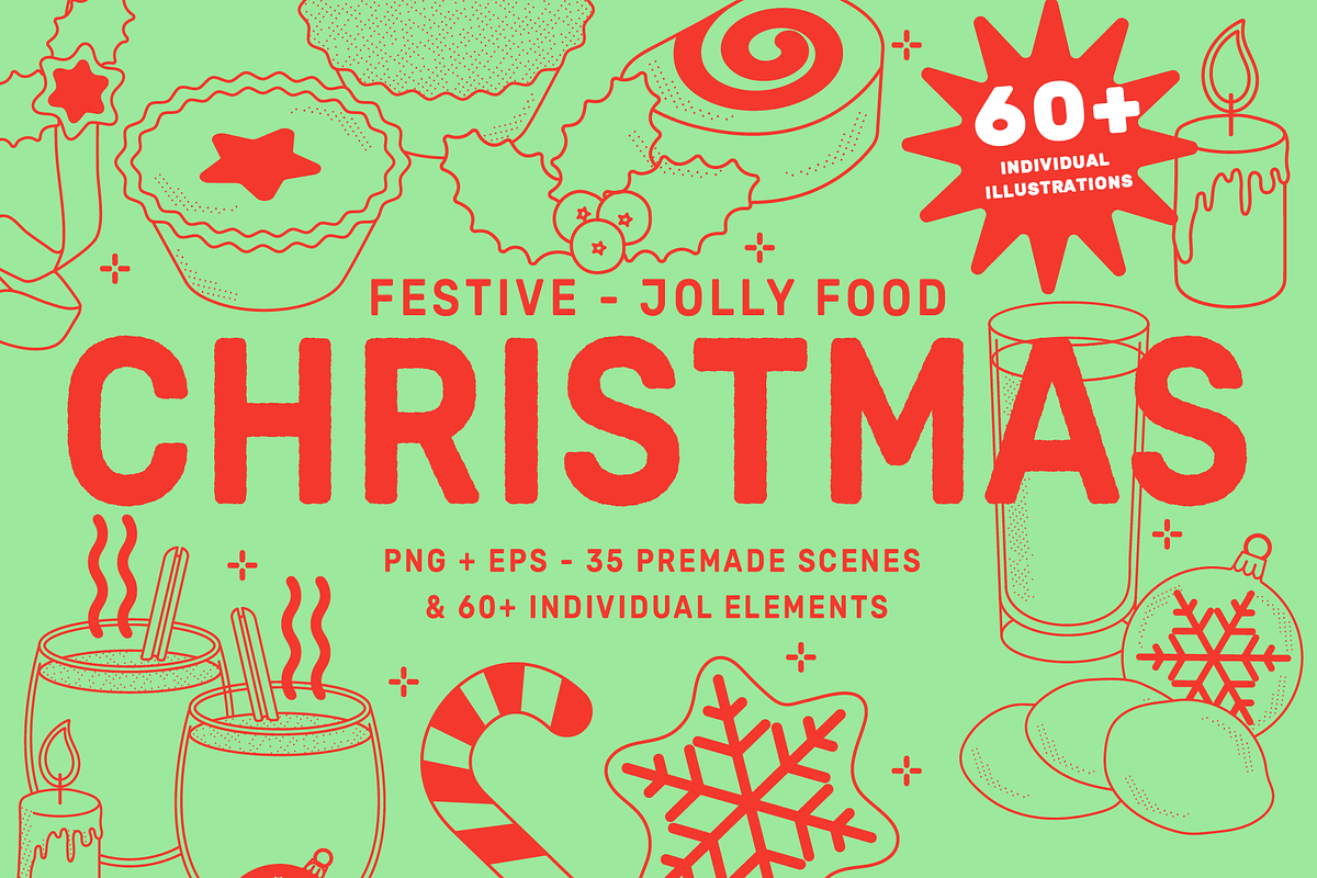 Food Illustration Vector Bundle, a Food Illustration by TheFoodAtlas (Photo 25 of 26)