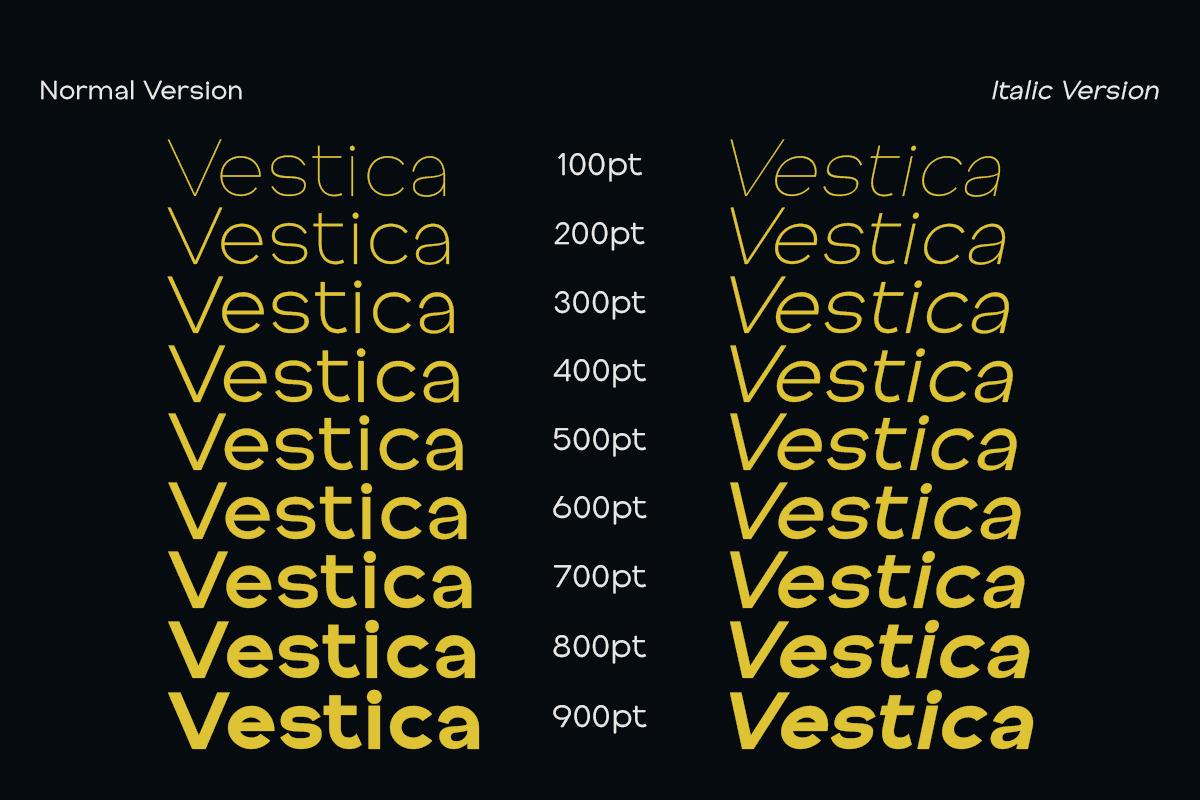 Vestica Neue, a Sans Serif Font by Slex Studio (Photo 4 of 15)