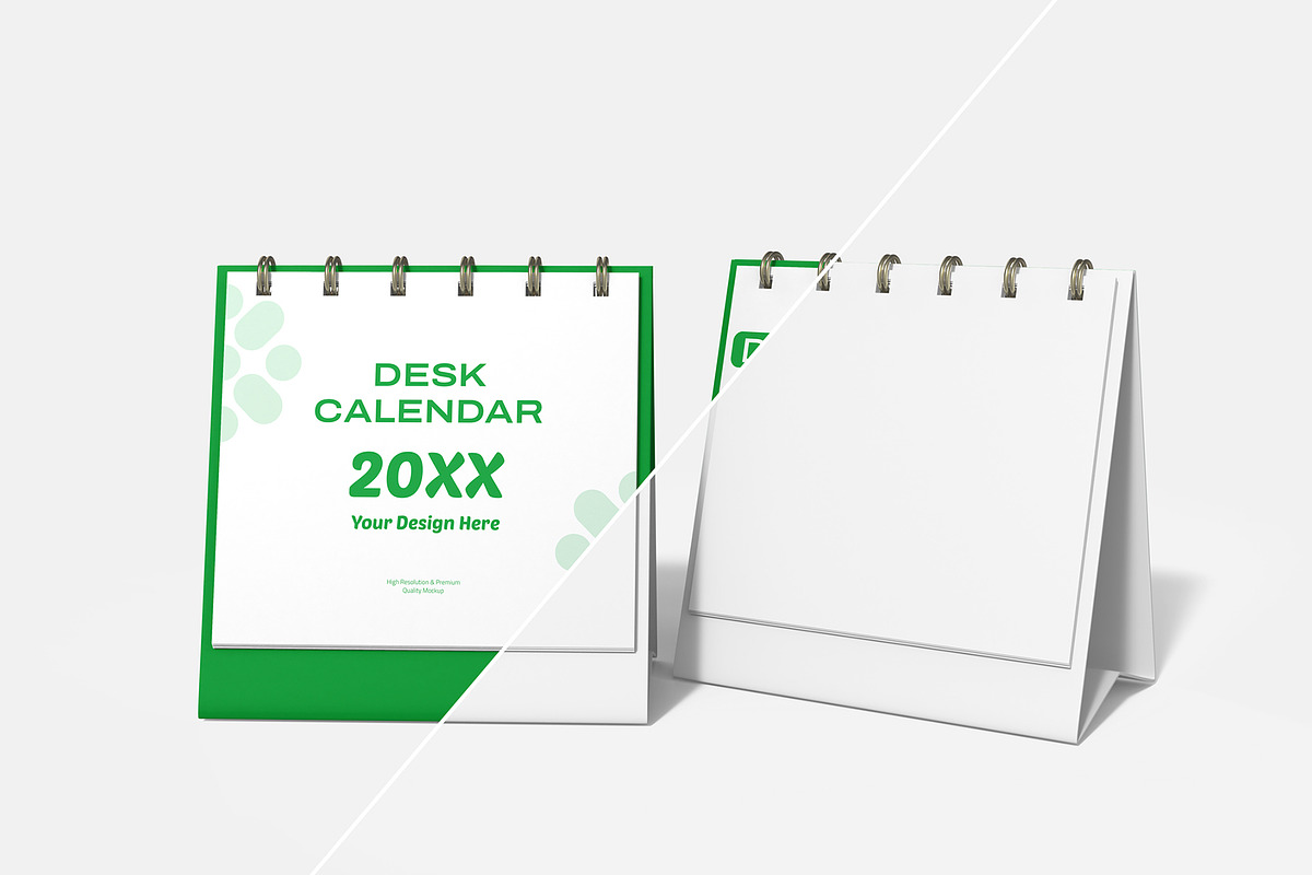 Planner Desk Calender Mockup PSD, a Product Mockup by graphypix (Photo 3 of 4)