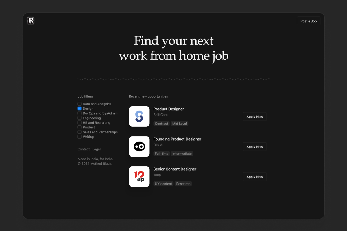 Job Listing, a React Template by planetabhi (Photo 2 of 2)